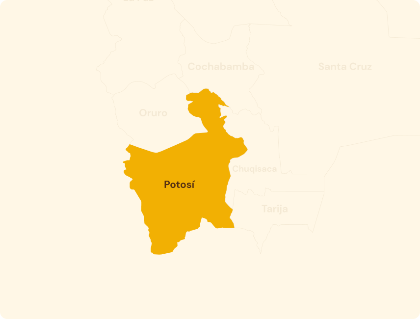 Mapa de Uyuni